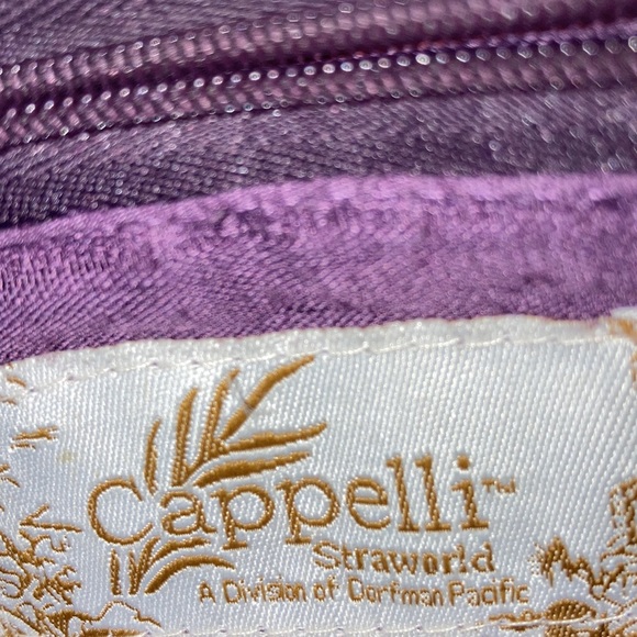 CAPPELLI straworld lg., bright, multicolor purse or tote bag. $29 - Picture 8 of 12